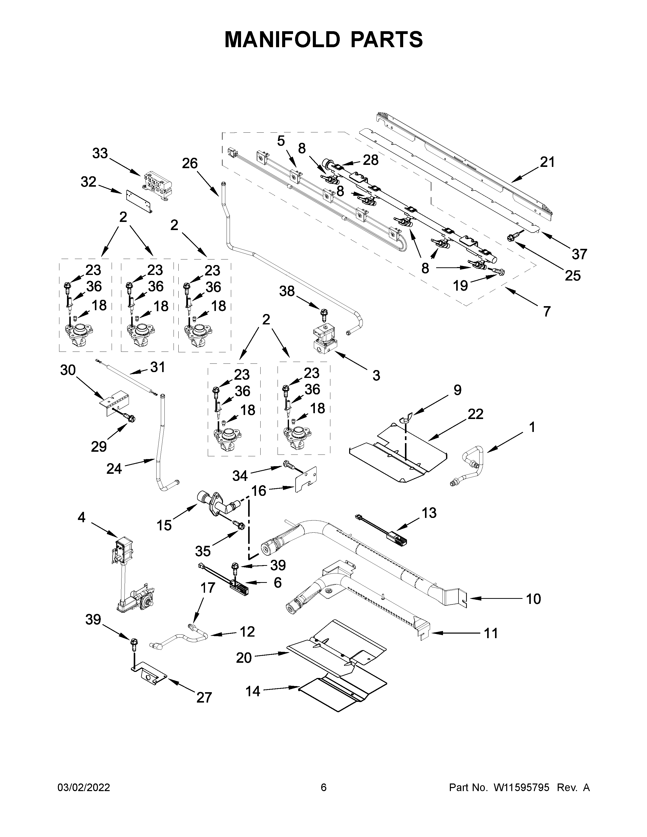 MANIFOLD PARTS