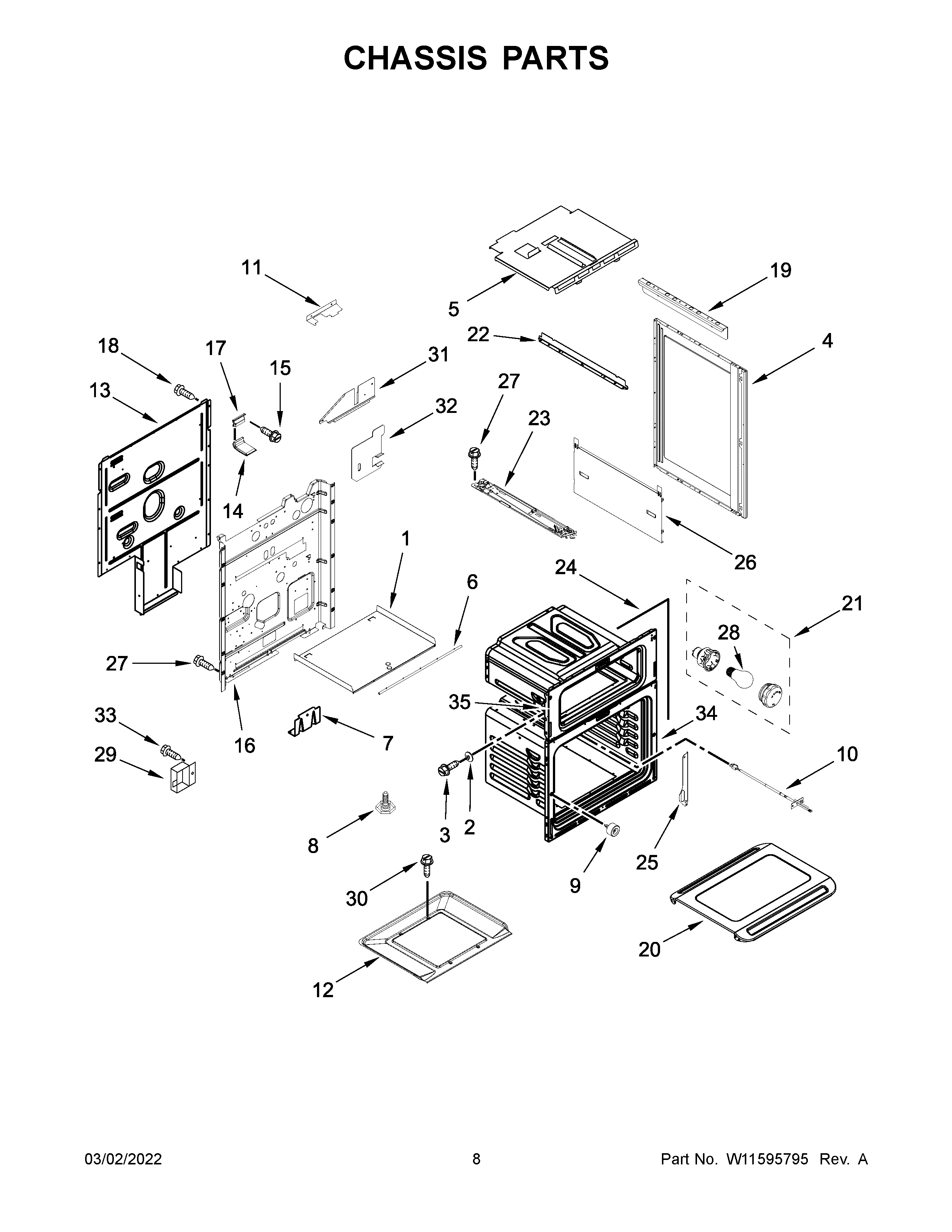 Chassis parts