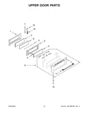 Upper door parts