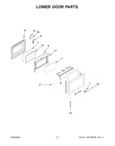 Lower door parts