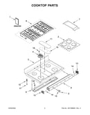 Cooktop parts