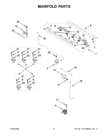 Manifold parts