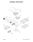 Internal oven parts