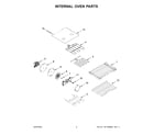 KitchenAid YKFED500ESS5 internal oven parts diagram