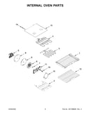 Internal oven parts