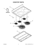 Cooktop parts