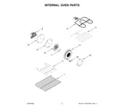 Maytag YMET8800FZ05 internal oven parts diagram