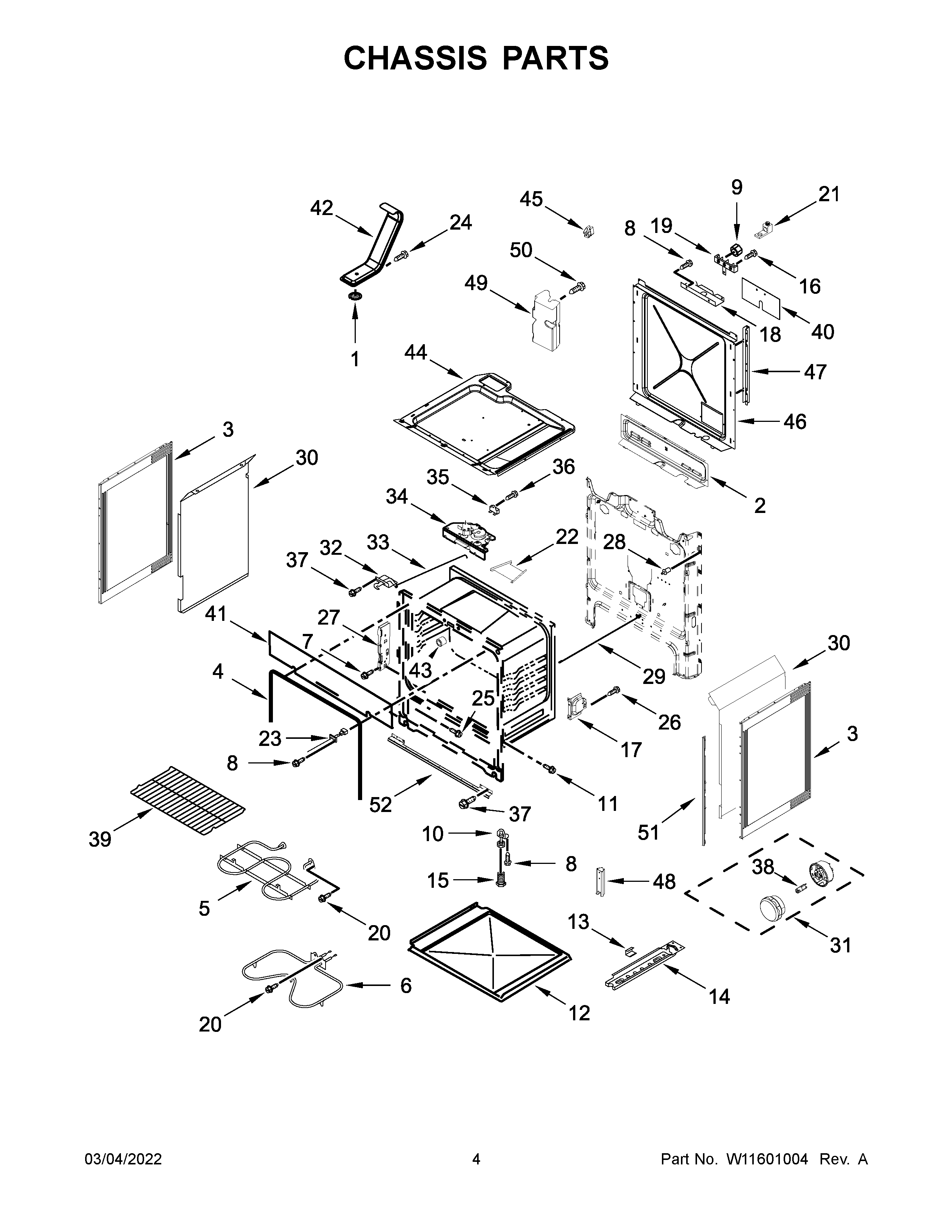 Chassis parts
