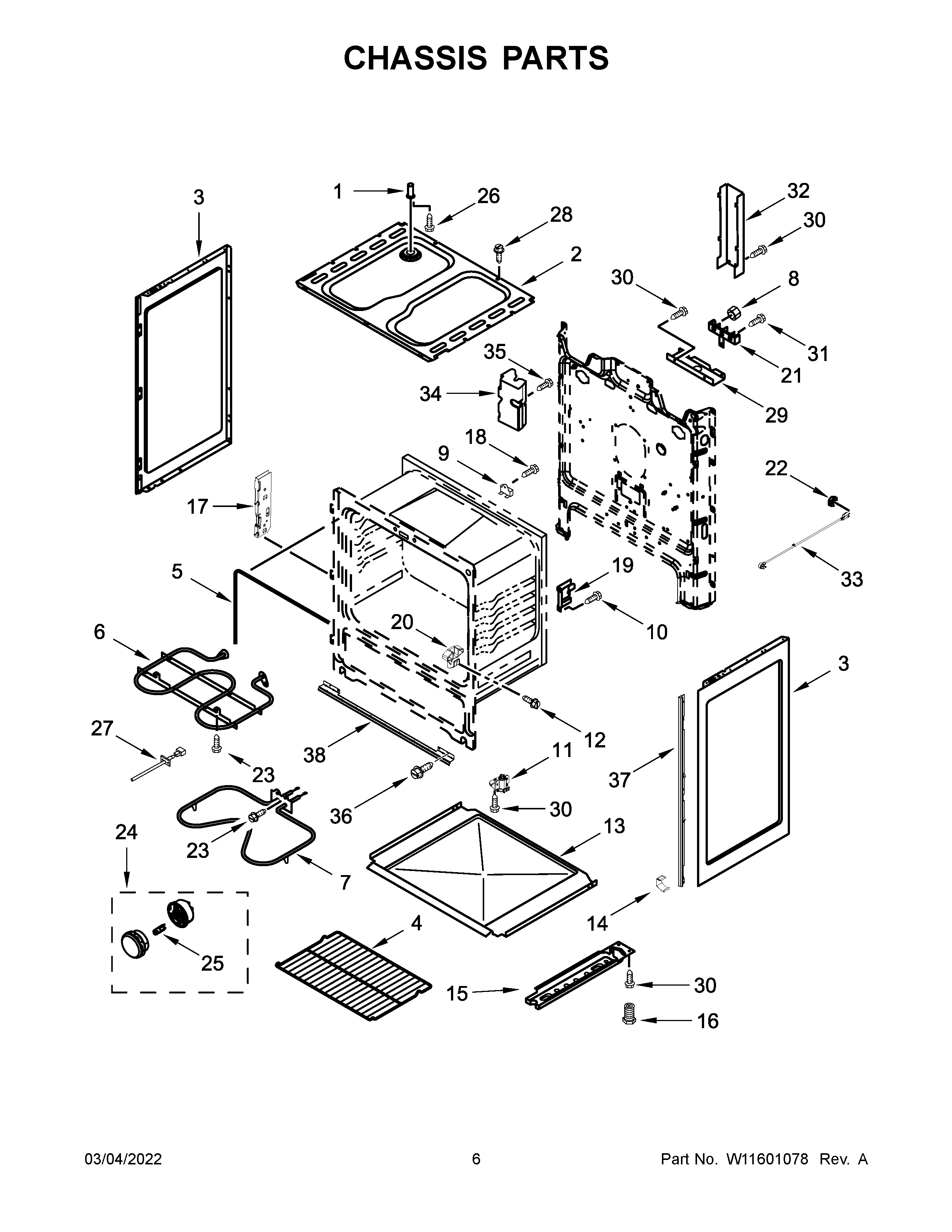 Chassis parts