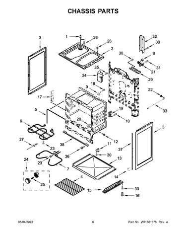 Chassis parts