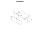Whirlpool WFE525S0JS3 drawer parts diagram