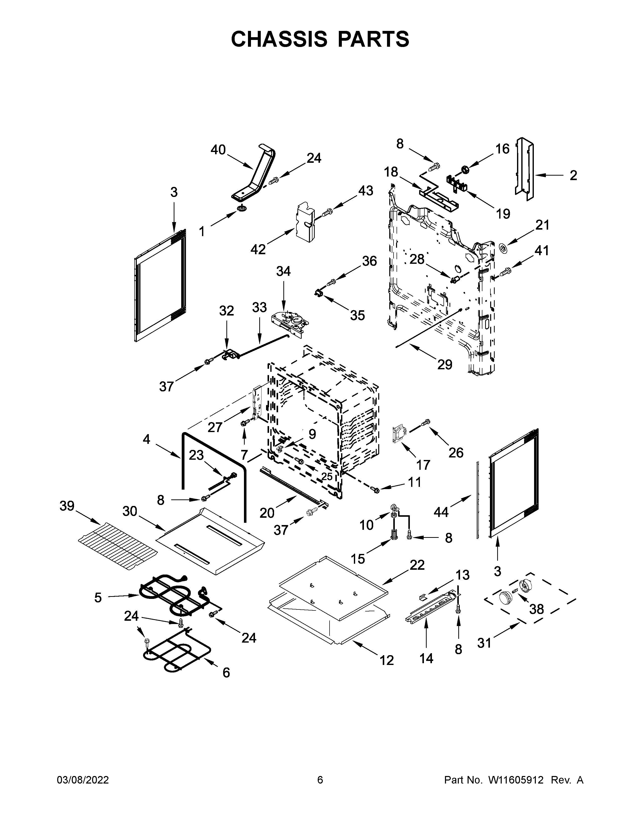 Chassis parts