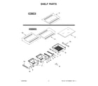 Maytag MRT118FFFZ07 shelf parts diagram