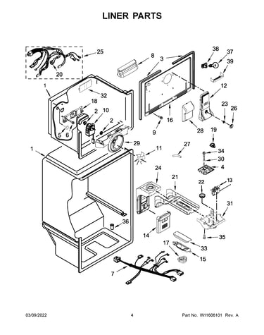 Liner parts