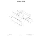 Whirlpool WFE525S0JZ3 drawer parts diagram