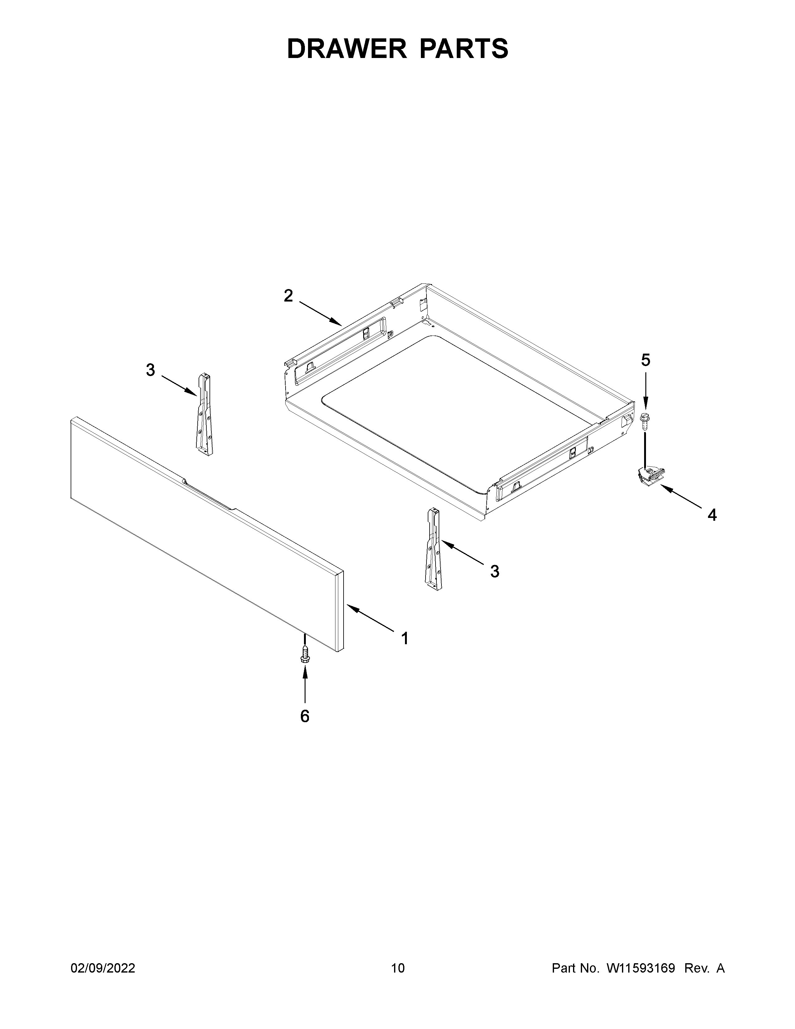 Drawer parts