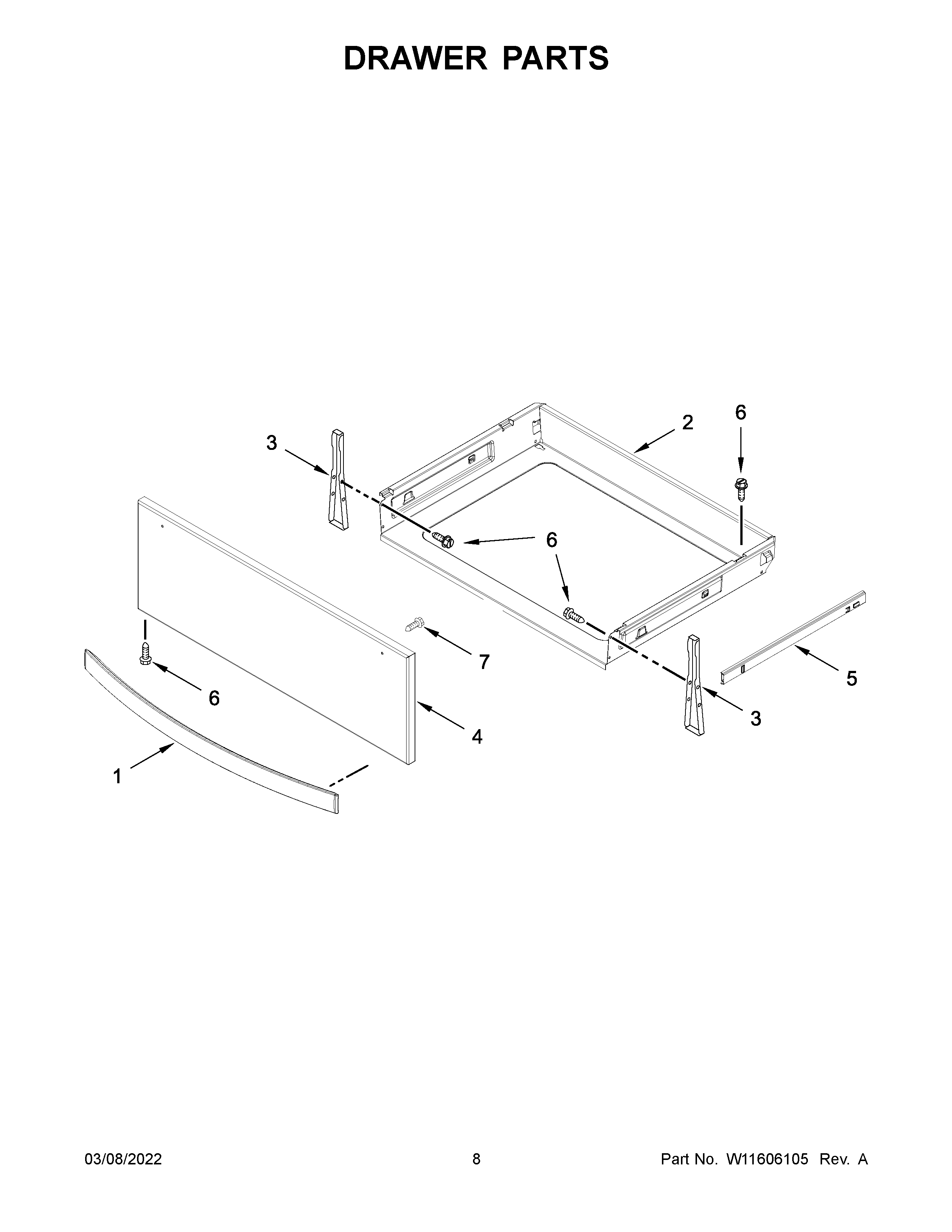 Drawer parts