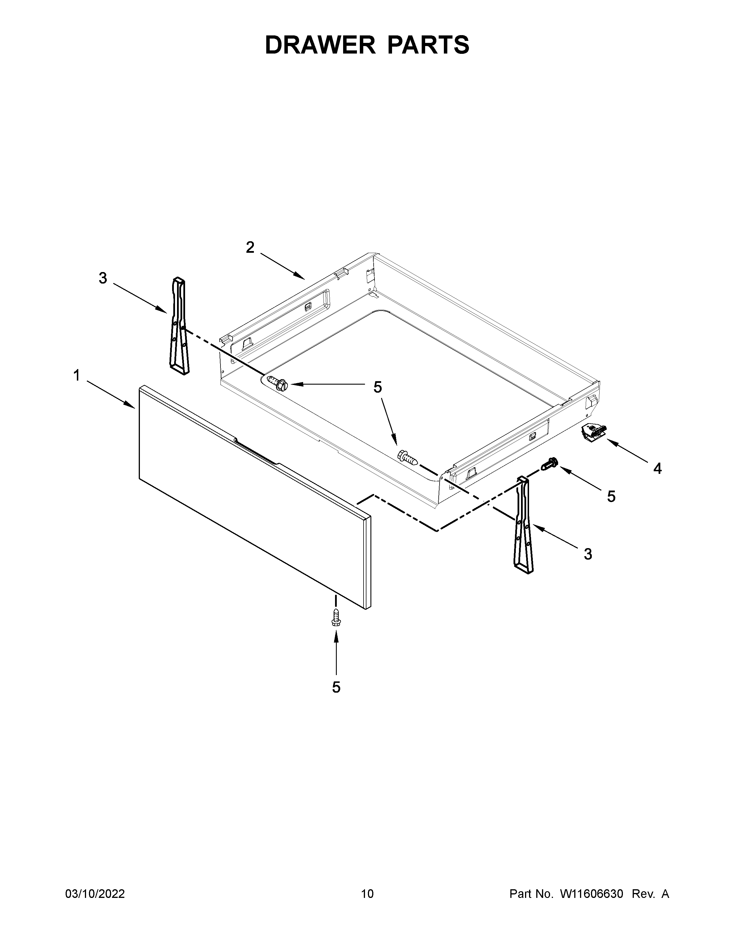 DRAWER PARTS