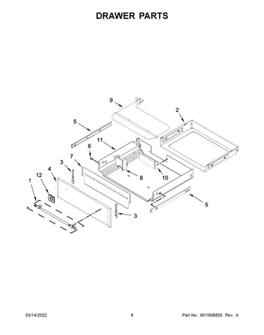 Drawer parts