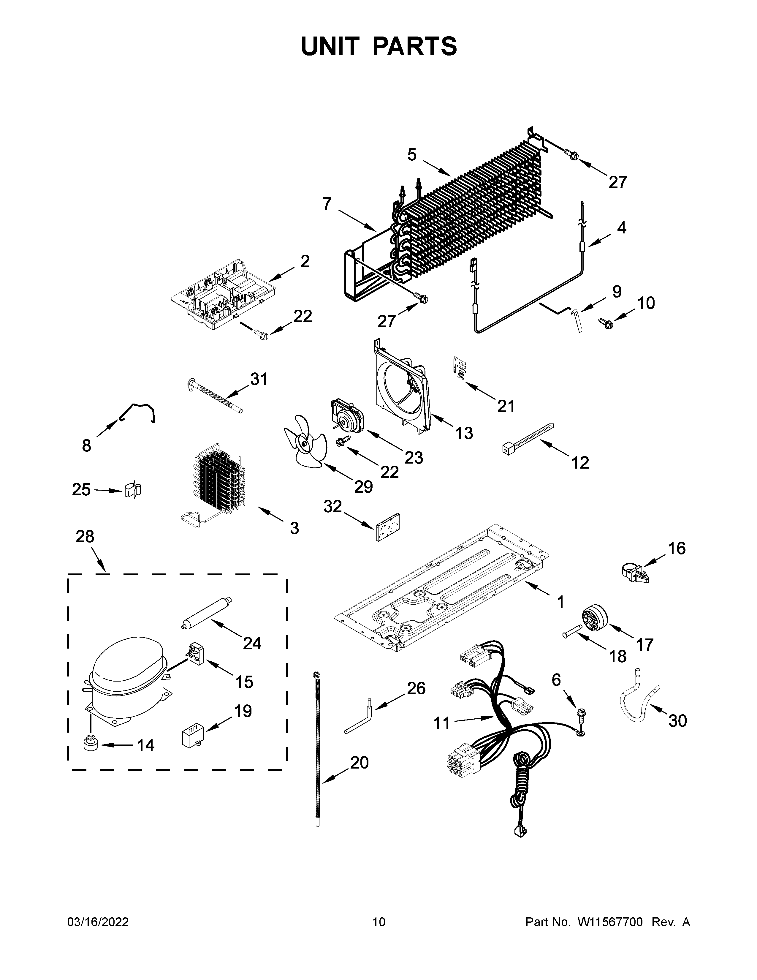 Unit parts