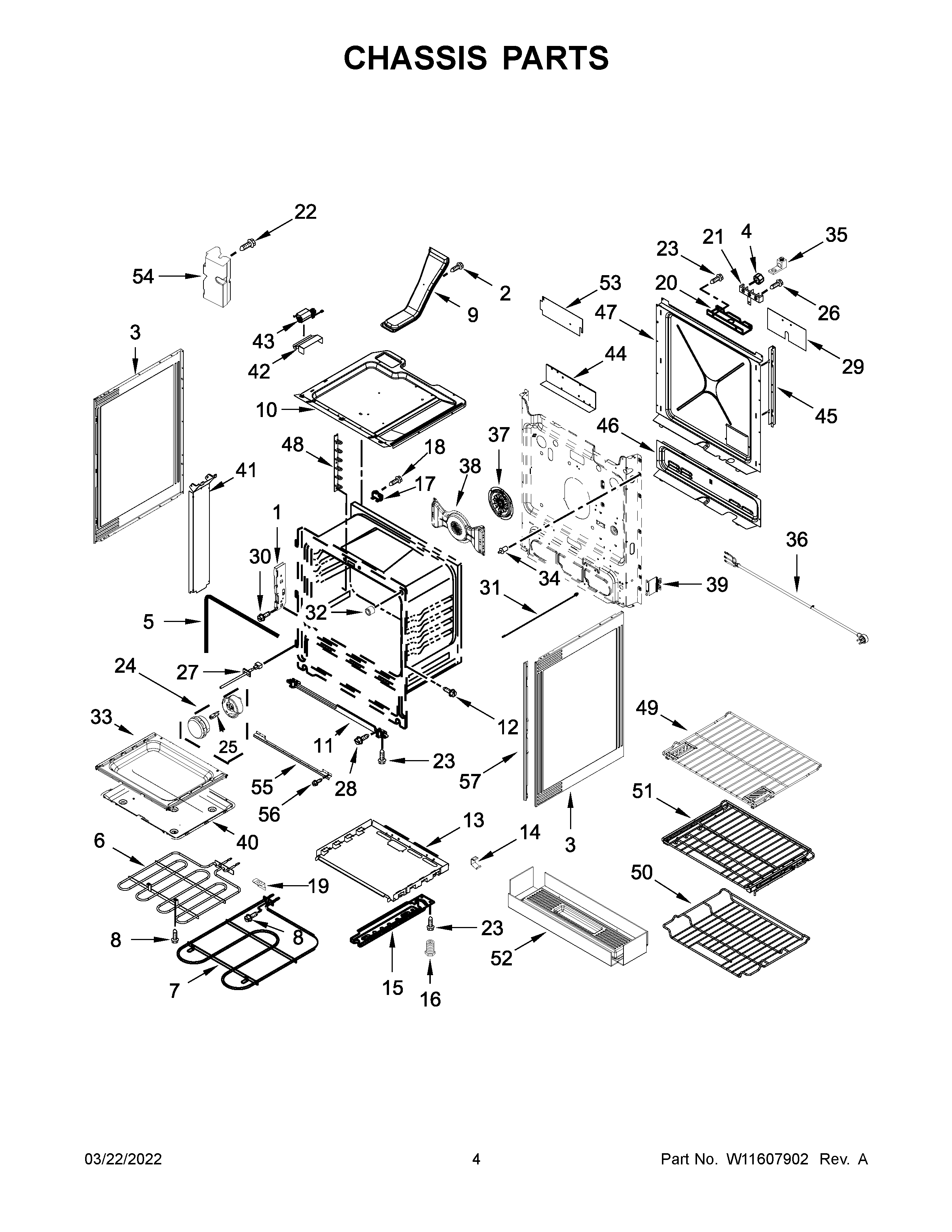 Chassis parts