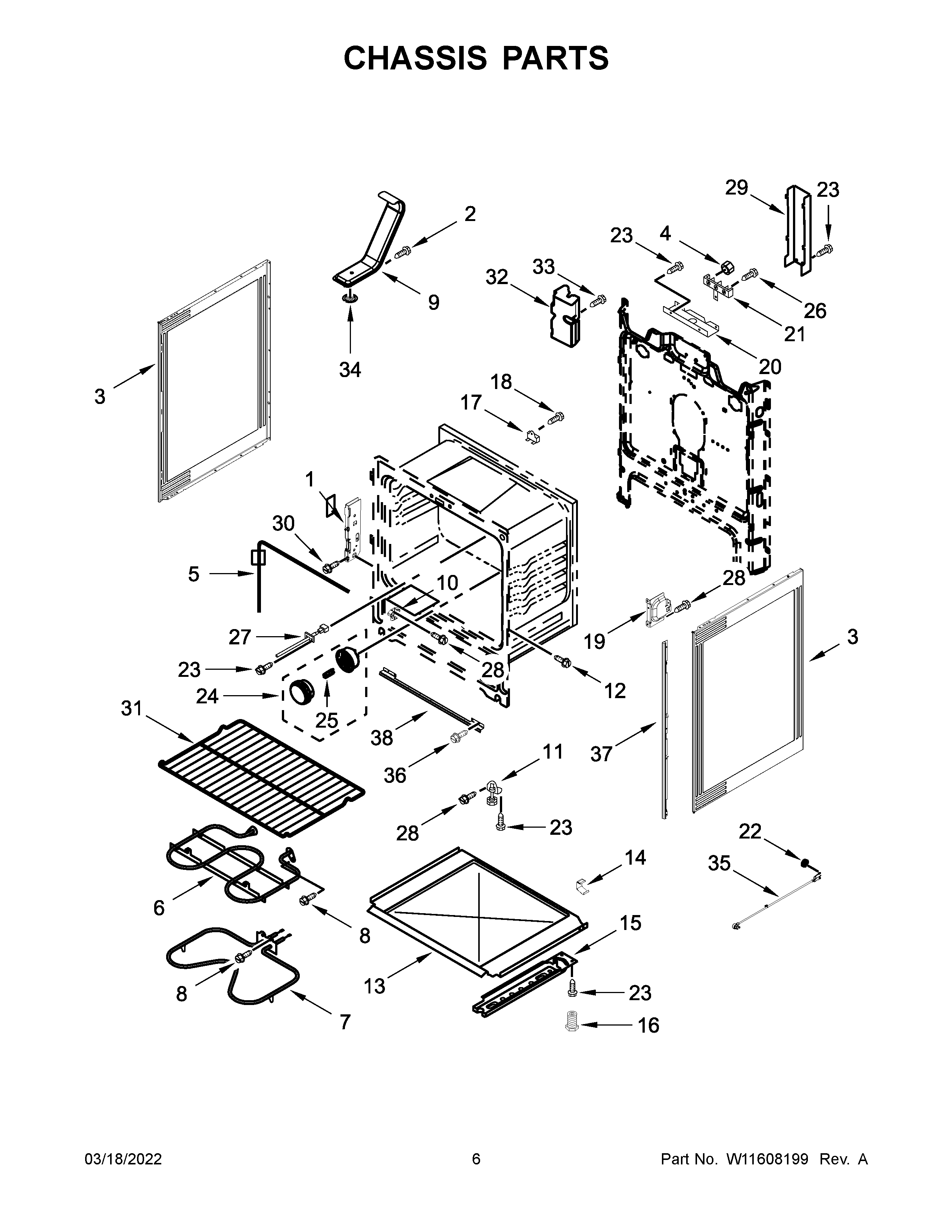 Chassis parts