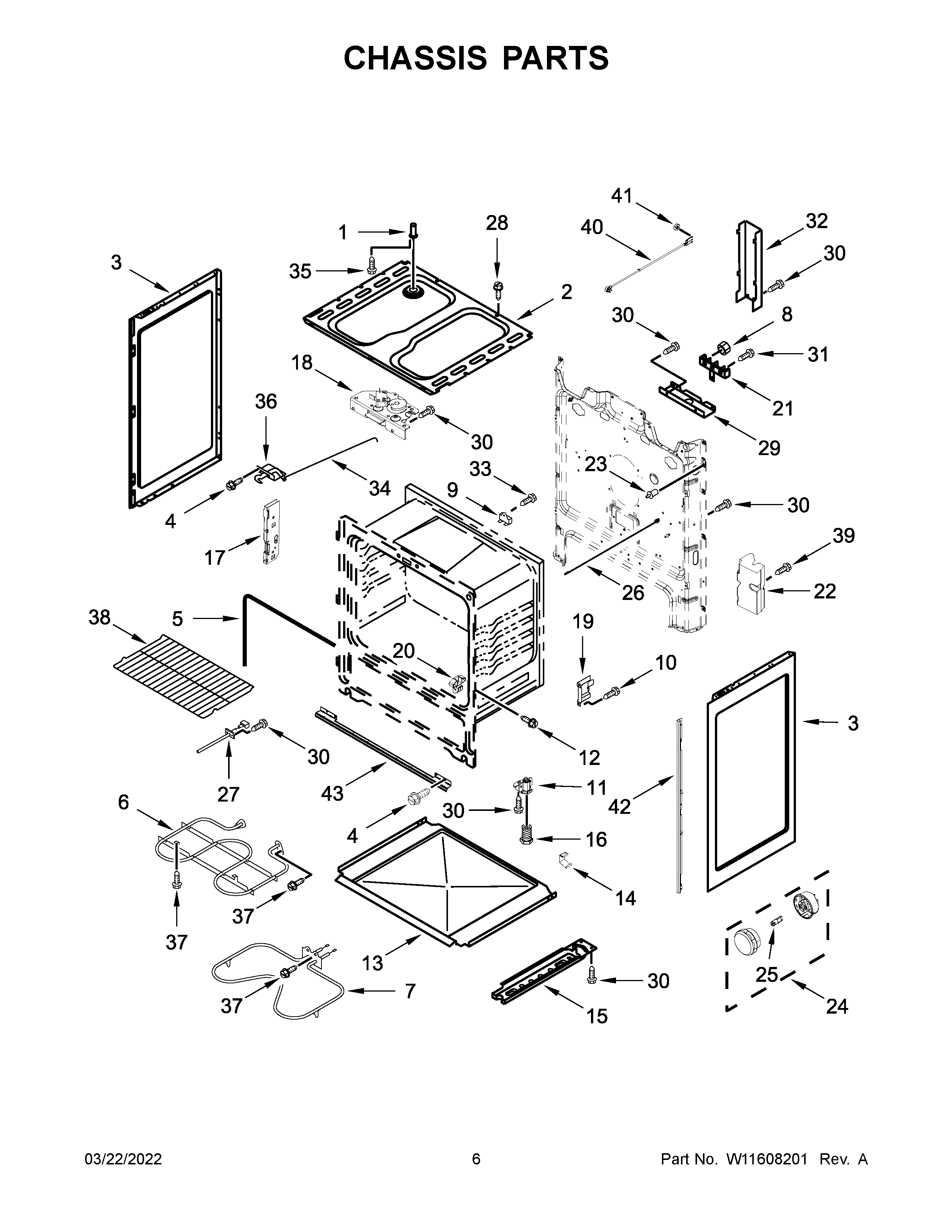 Chassis parts