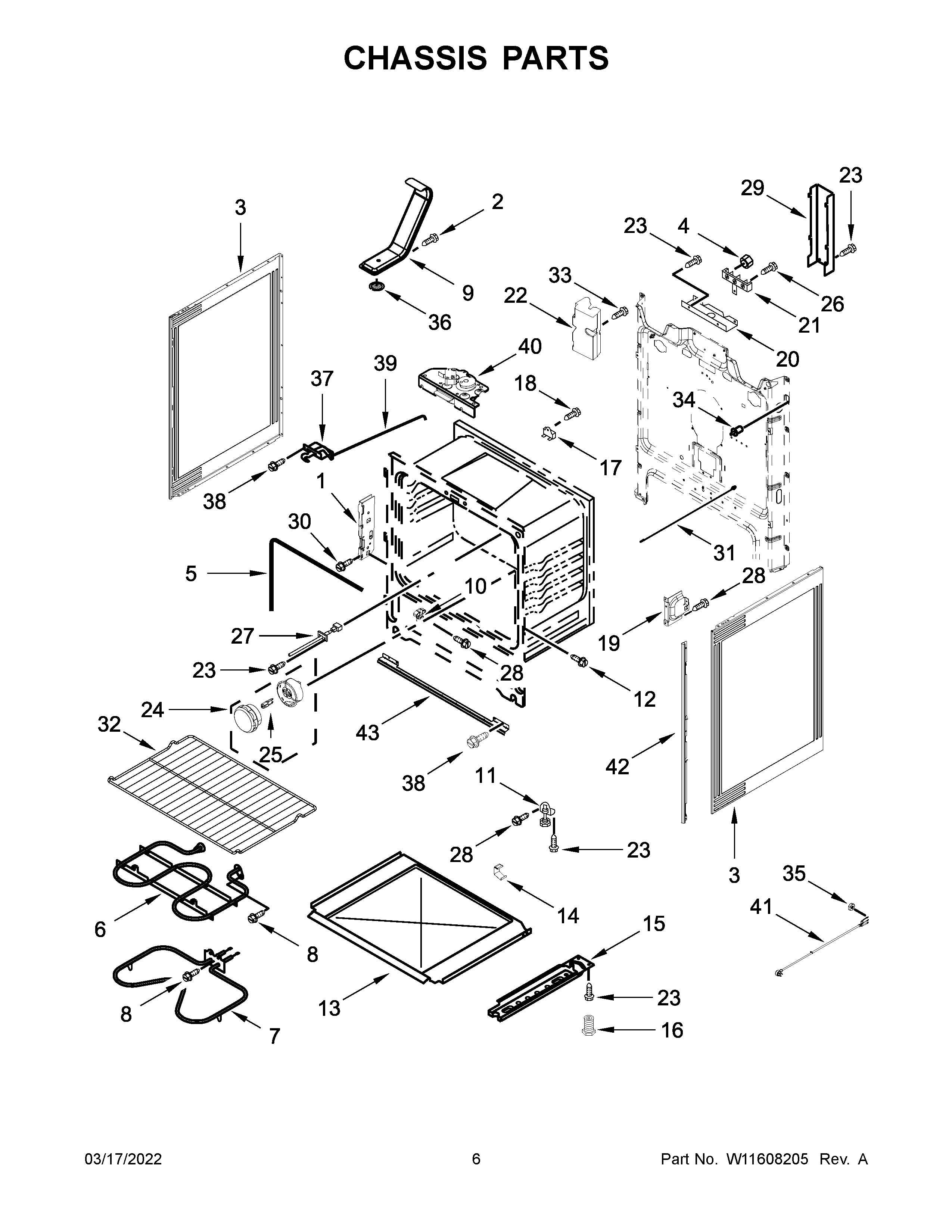 Chassis parts