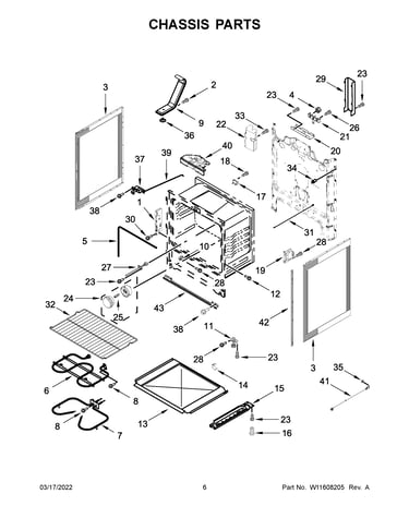 Chassis parts