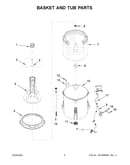 Basket and tub parts