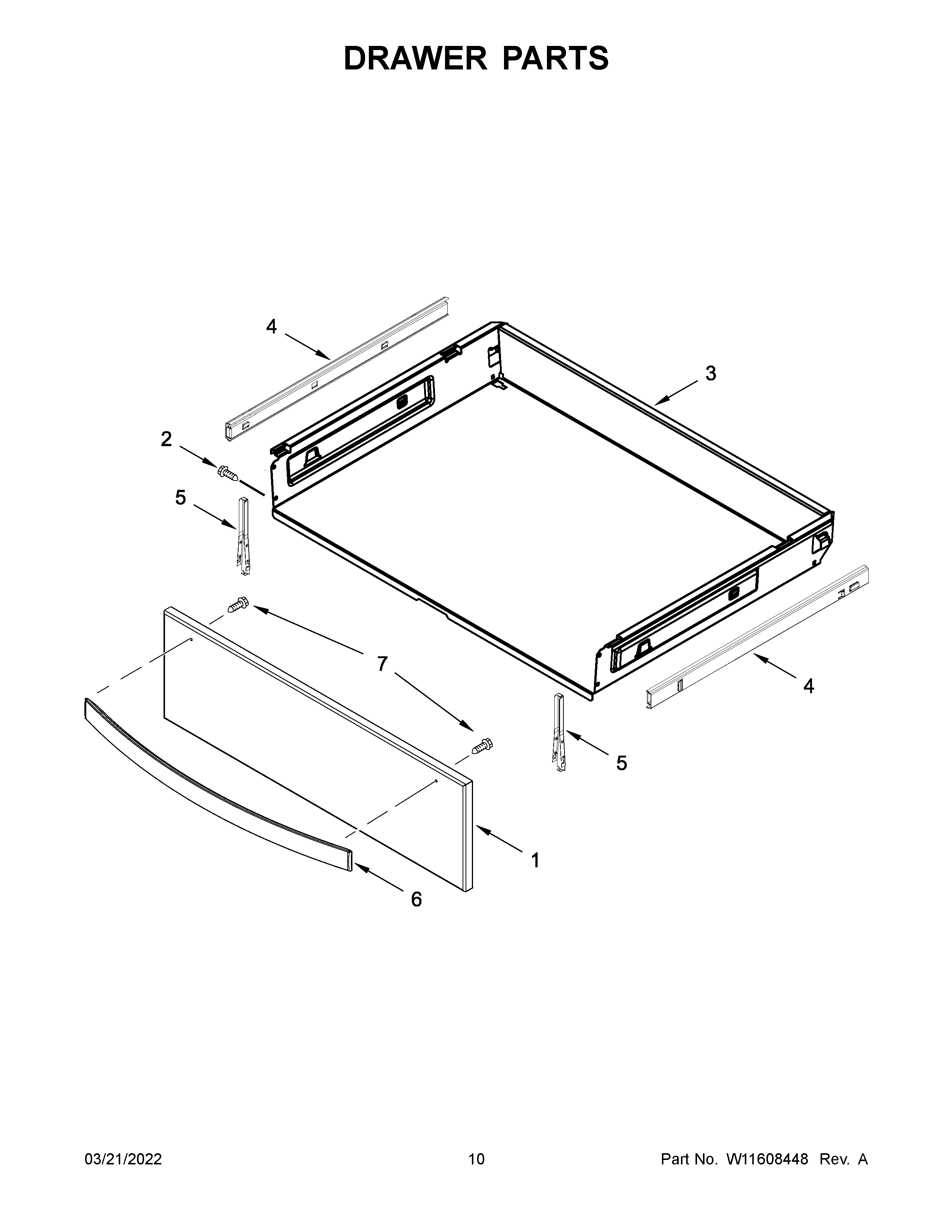 DRAWER PARTS