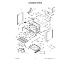 Whirlpool YWFE515S0JB3 chassis parts diagram