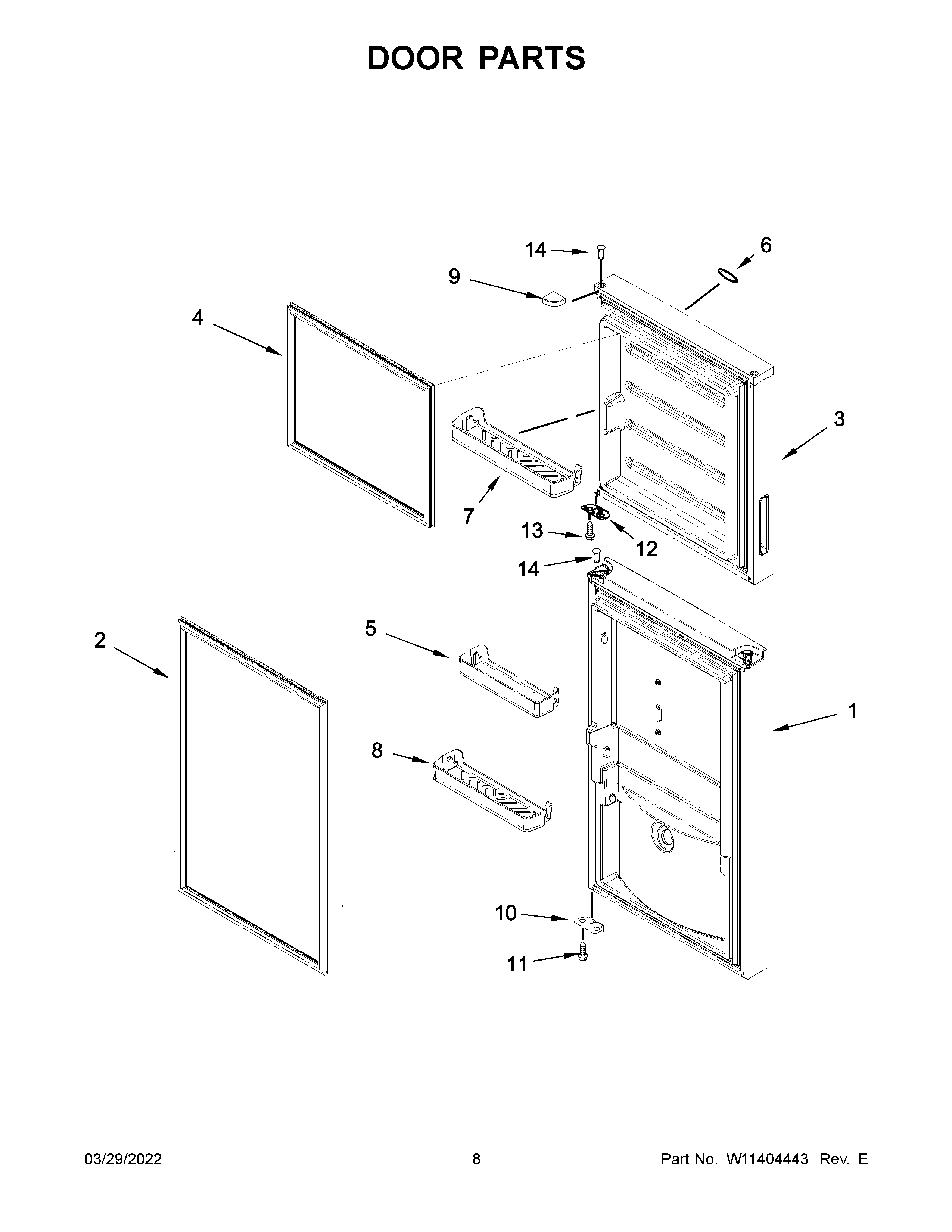 Door parts