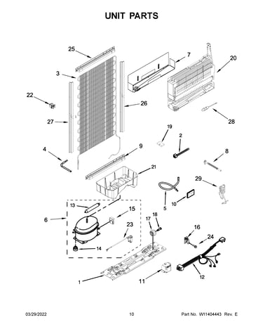 Unit parts