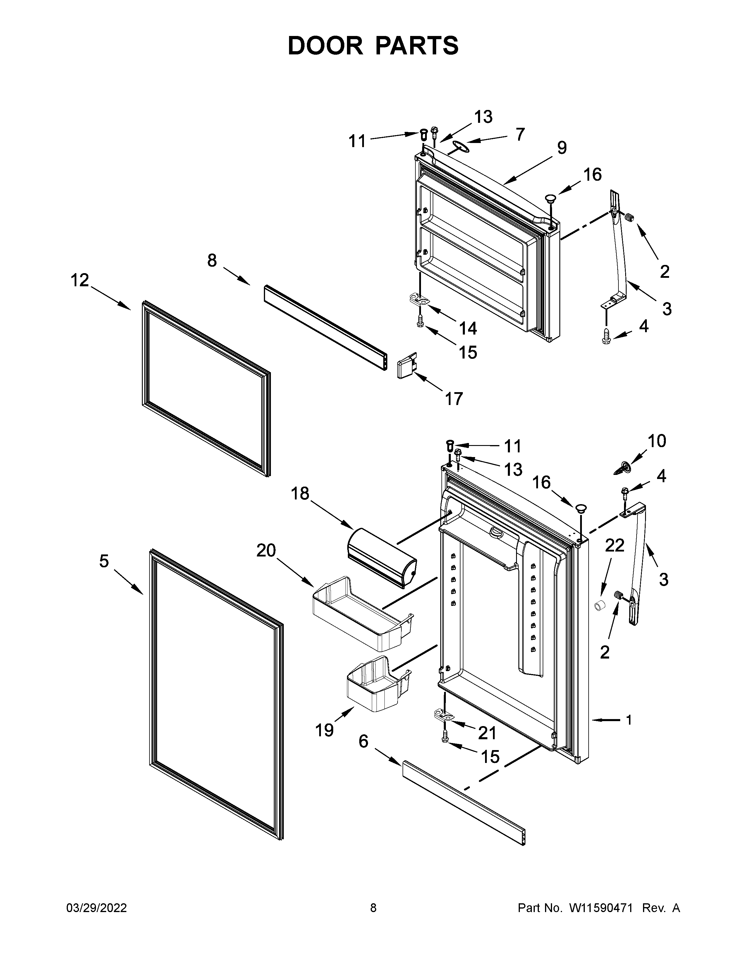 Door parts