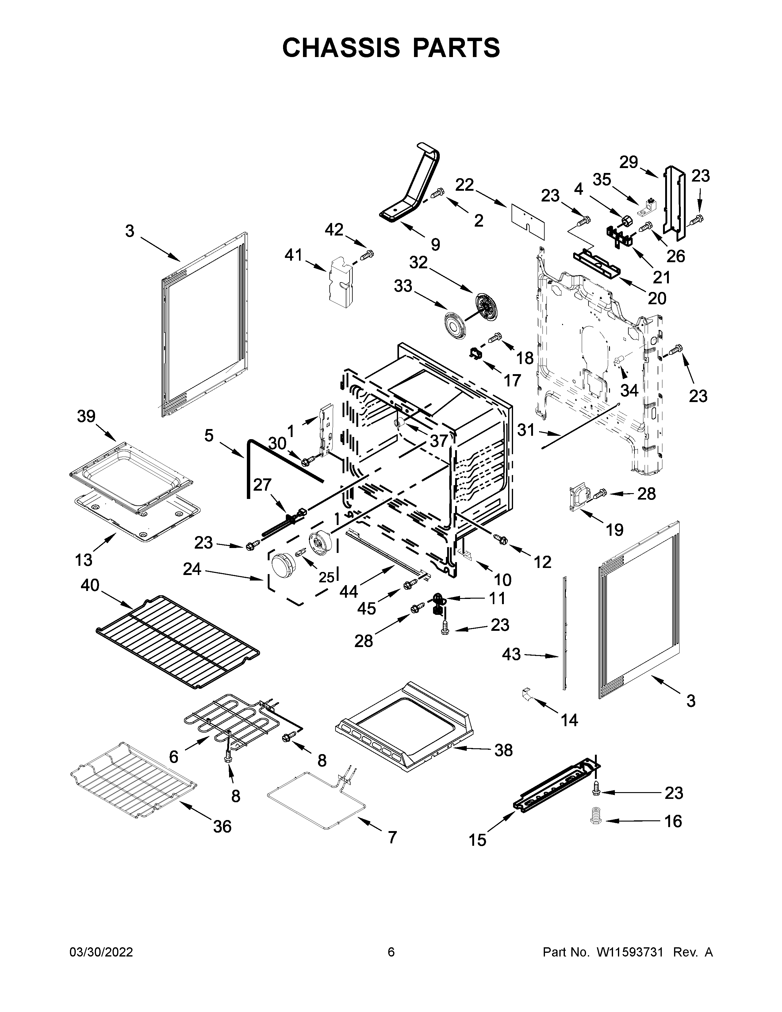 Chassis parts