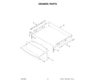 Whirlpool WFE975H0HZ4 drawer parts diagram