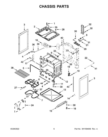 Chassis parts