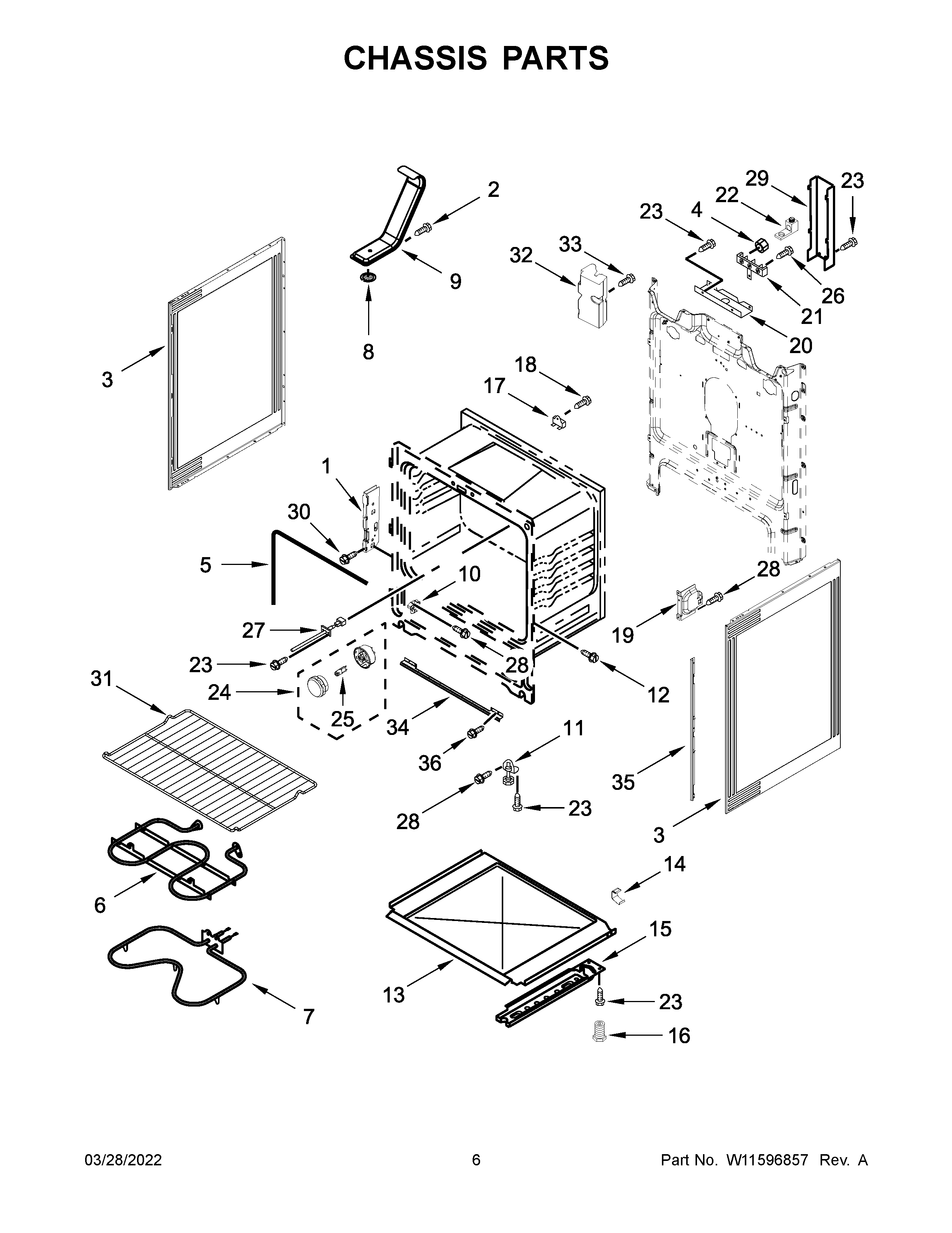 Chassis parts