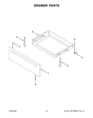 Drawer parts