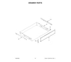 KitchenAid KFEG500ESS6 drawer parts diagram