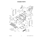 Whirlpool WFE775H0HV4 chassis parts diagram