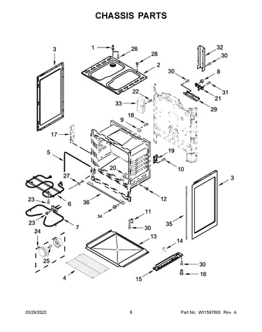 Chassis parts