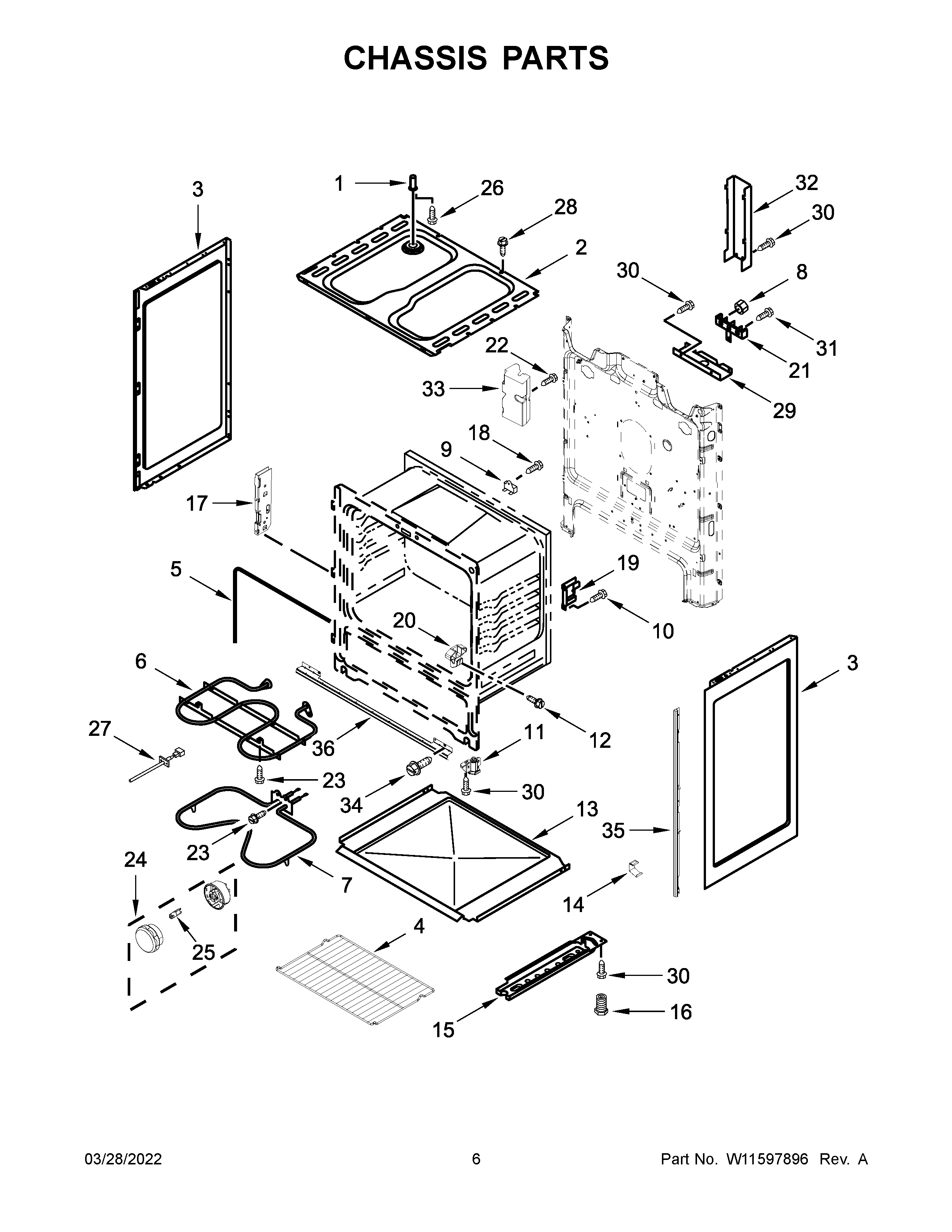 Chassis parts