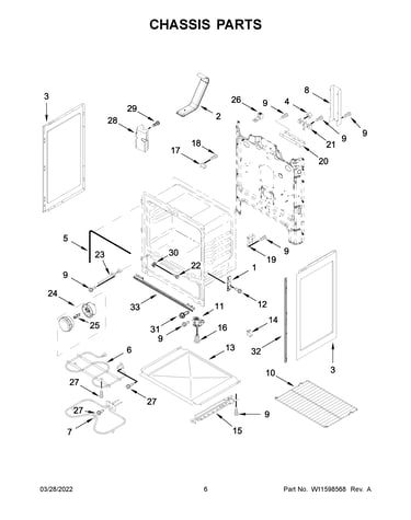Chassis parts