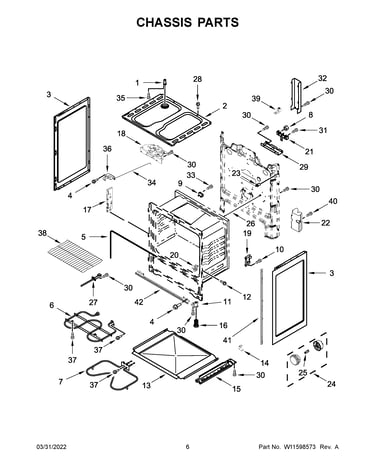 Chassis parts