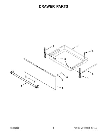 Drawer parts