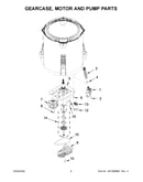Gearcase, motor and pump parts