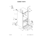 Maytag MFB2055FRZ02 cabinet parts diagram
