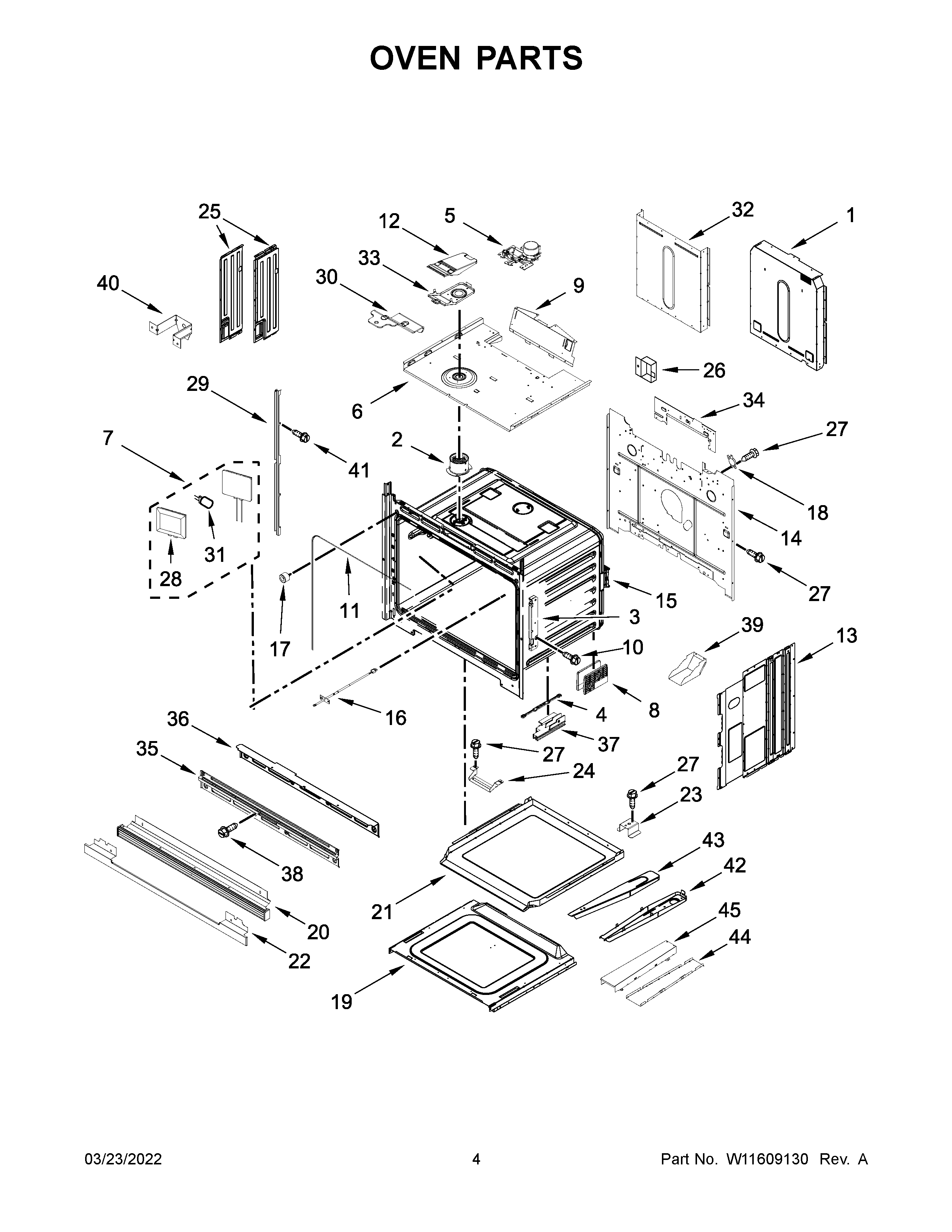 Oven parts